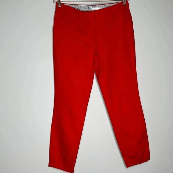 Dalia Red Pants   - Picture 1 of 9
